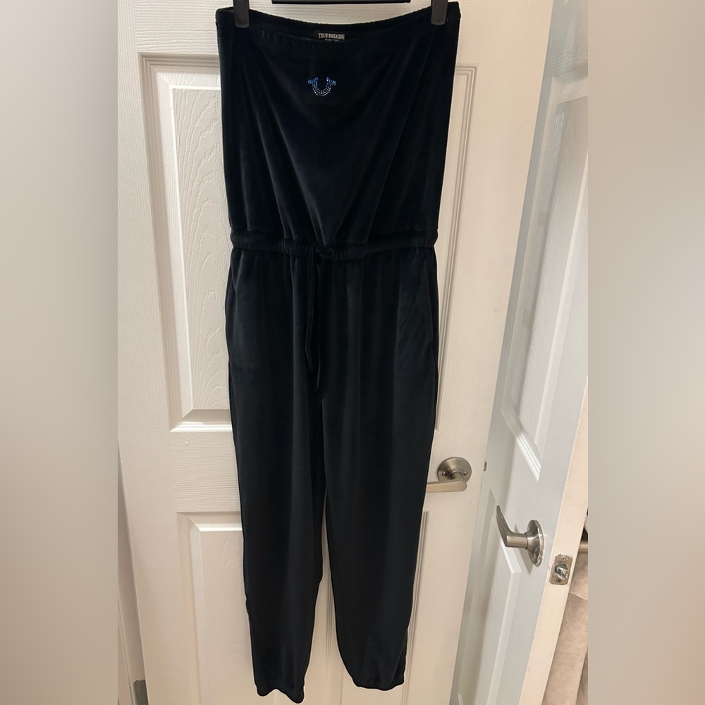 True Religion Velour jumpsuit - Picture 4 of 6